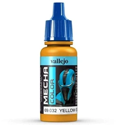 Immagine di Vallejo Mecha Color Colore Acrilico a Base d&#039;Acqua per Aerografo, 17 ml, Giallo (Yellow Ochre)