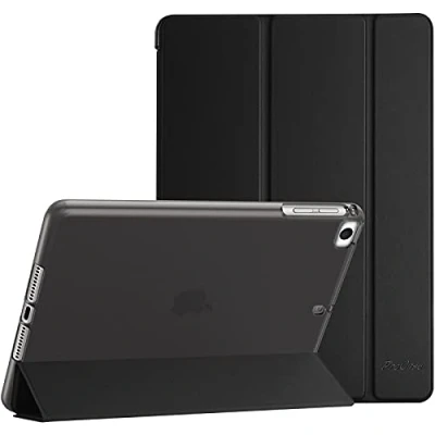 Immagine di ProCase Custodia per iPad Mini 1/2/3/4/5, 7.9 Pollici Cover, Flessibile Morbida TPU Copertura Traslucida Smerigliata Ultra Sottile Nero