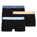 Immagine di Calvin Klein 3P Low Rise Trunk, Boxer a Vita Bassa Uomo, Nero (B Vint Ind, Mln Frenzy, H Blue WBS), XL