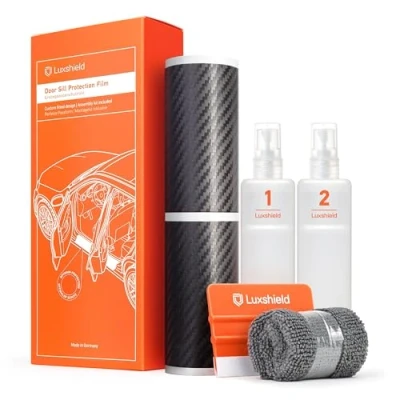 Immagine di Luxshield Battitacco Auto Antigraffio Pellicola per X1 3 (III) U11 I 2022 2024 Protezione Accessori Tuning Portiera Filo A Carbone