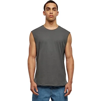 Immagine di Urban Classics OPEN EDGE Sleeveless Top, Uomo, Taglia: Medium, Grey