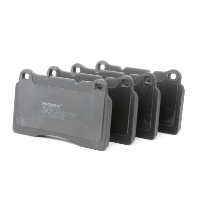 Immagine di REMSA 0666.10 Kit pastiglie freno Assale anteriore con foglio adesivo accessori VOLVO: V70 2, S60 I, RENAULT: MEGANE 3 Coupe