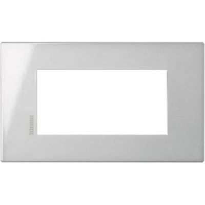 Immagine di Bticino HW4804HC Placca Axolutelute Air 4 Moduli Tech