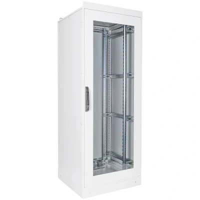 Immagine di Digitus DN 19 42U I 8/8 1 Armadio rack di rete da (L x A P) 2100 800 mm 42 U Grigio, Grigio (RAL 7035)
