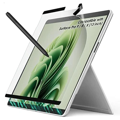 Immagine di BELLEMOND Protezione per schermo in carta Kent liscia magnetica rimovibile Compatibile con Microsoft Surface Pro 9 (2022) / 8 (2021) X WSFP9PLKMG