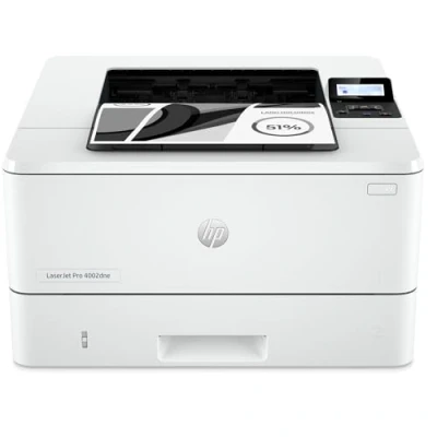 Immagine di HP LaserJet Pro 4002dne 2Z605E, Stampante a Singola Funzione A4, Stampa Fronte e Retro Automatico in b/n, 42 ppm, USB, USB Host, Gigabit Ethernet, Smart, Bianca