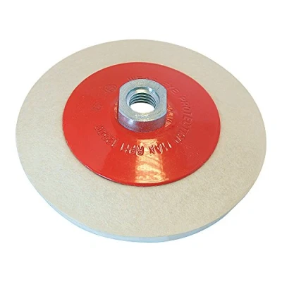 Immagine di Silverline 105864 Ruota in feltro conica per lucidatura 115 mm