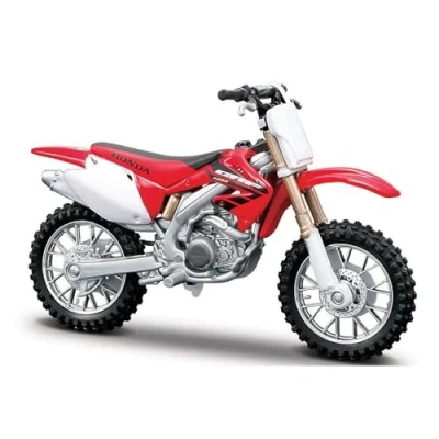 Immagine di Bburago Scala 1:18 compatibile con Honda CRF450 in rosso
