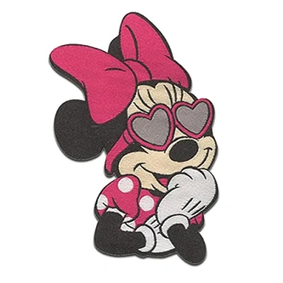 Immagine di Minnie Mouse Comic Bambini Toppe termoadesive Patch Toppa ricamate, misura: 8,3 x 4,7 cm