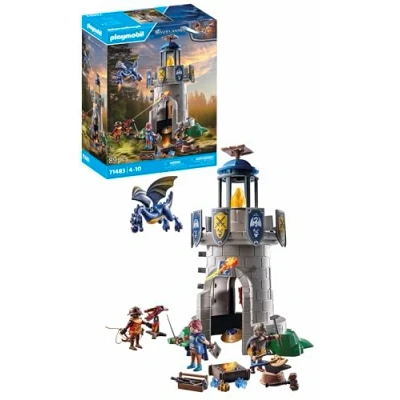 Immagine di Playmobil® Novelmore Torre dei cavalieri con fabbro e drago 71483