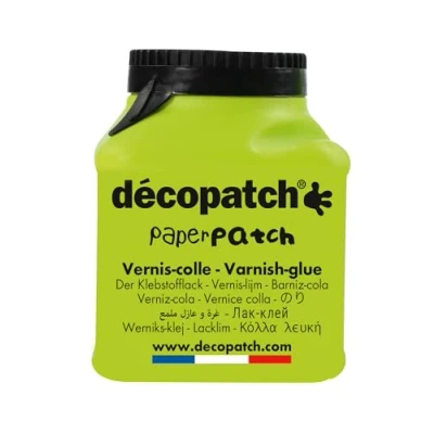 Immagine di Decopatch PP150AO Un vasetto di colla vernice PaperPatch 180g