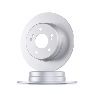 Immagine di DELPHI BG3326C Disco freno 278 9 5 pieno rivestito non trattato senza cuscinetto ruota, anello sensore ABS MERCEDES BENZ: Classe C Sedan