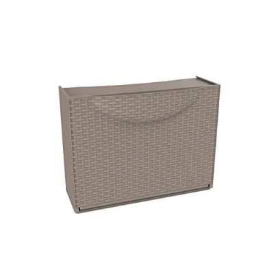 Immagine di Terry Harmony Box Scarpiera, Tortora finitura Rattan, 51x19x39 cm