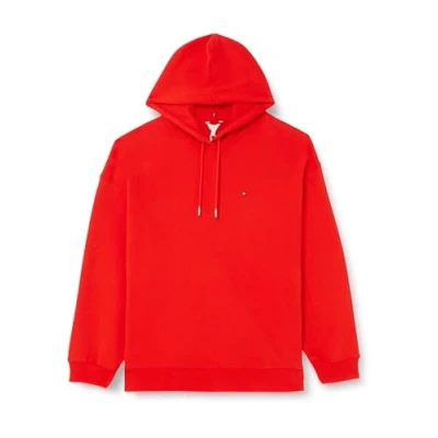 Immagine di Tommy Hilfiger Curve FLAG ON Chest Hoodie Felpa, Donna, Taglia: 56, Fierce red