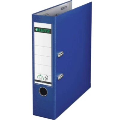 Immagine di Leitz Raccoglitore 1010 DIN A4 Larghezza dorso: 80 mm Blu notte 2 archetti 10105068