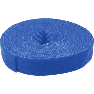 Immagine di Value 25.99.5254 Nastro a strappo per raggruppare Parte morbida, lato morbido e rigido, rigida (L x L) 25 m 10 mm Blu