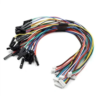 Immagine di 9 pezzi 1,25 mm a 2,54 Pitch Dupont cavo adattatore per Pixhawk APM2.8 2.6 Flight Controller Quadcopter RC Drone 2Pin 8P