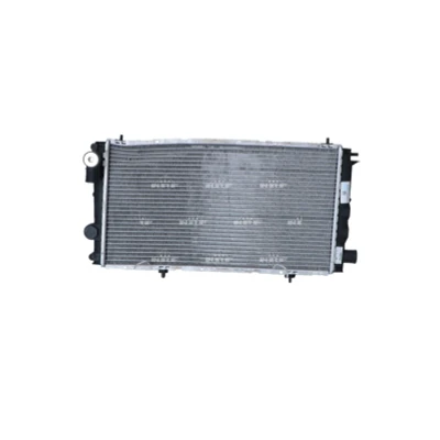 Immagine di NRF 58957 Radiatore motore Alluminio 530 286 32 con parti annesse Alette di raffreddamento saldate