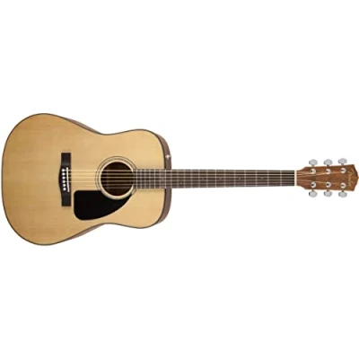 Immagine di Fender CD 60 Dreadnought V3 D Chitarra Acustica, Tastiera in Noce, Naturale, Include lezioni virtuali gratuite su Play