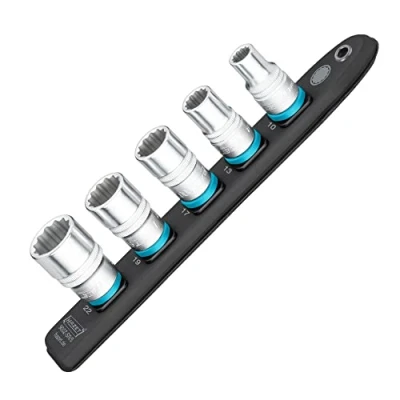 Immagine di Hazet 900Z SR/5 Doppio esagono esterno Striscia di connessione 5 parti Quadrata , 1/2 (12.5 mm)