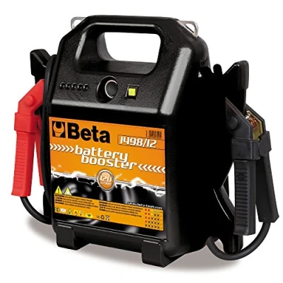 Immagine di Beta 1498/12 Avviatore Batterie Auto Portatile 12V con Cavi Avviamento e Pinze Isolate