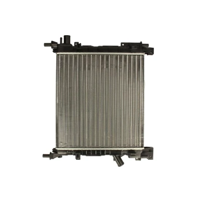 Immagine di NRF EASY FIT 53651 Radiatore motore Alluminio 380 360 34 con parti annesse Alette di raffreddamento montate meccanicamente FORD: KA Hatchback