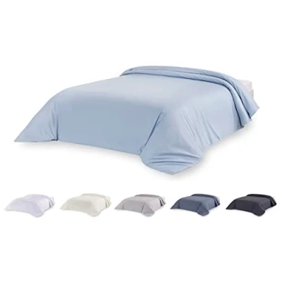 Immagine di Todocama Set copripiumino in microfibra extra morbido al tatto. (Azzurro Letto 135/140/150 220x220 cm).