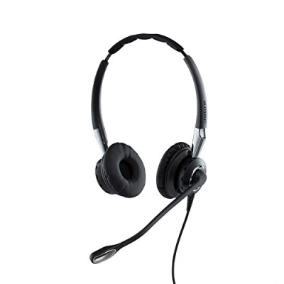 Immagine di Jabra Biz 2400 Cuffie Ii Duo Usb, Dotate Di Cancellazione Del Rumore, Ottimizzate Per Le Piattaforme Uc, nero, argento, one size