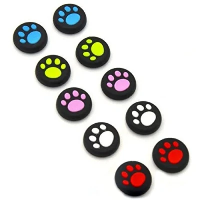 Immagine di Tappi per joystick in silicone analogico, controller di gioco PS4, PS3, Xbox One, 360, PS2, 5 colori