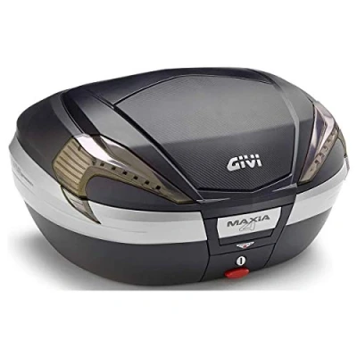 Immagine di Givi V56NNT Maxia 4 Tech MONOKEY Bauletto in effetto carbonio e riflettori trasparenti
