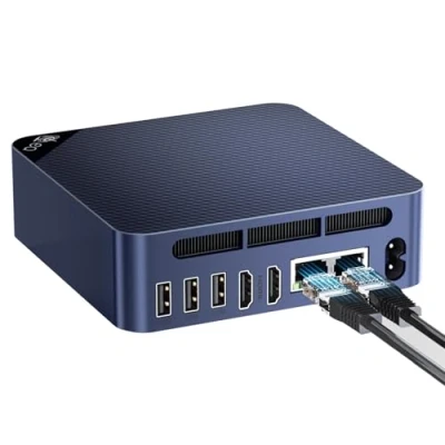 Immagine di Beelink EQ14 Mini PC Intel Processore N150 (4C/4T, fino a 3.6Ghz), 16G DDR4 500G M.2 SSD W11 Pro, Dual 1000M LAN/25W TDP/WiFi 6/BT5.2/Type C