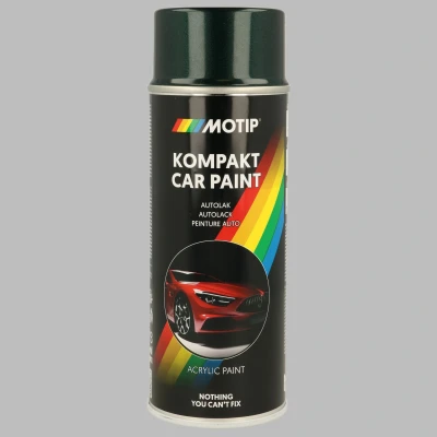 Immagine di MOTIP 53569 Veicolo Vernice combinata 400ml aerosol verde Kompakt black metallic 12 ml