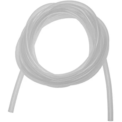 Immagine di Tubo in silicone da 2 m, 4 x 6 mm, interno esterno trasparente, elastico, per uso alimentare, senza BPA