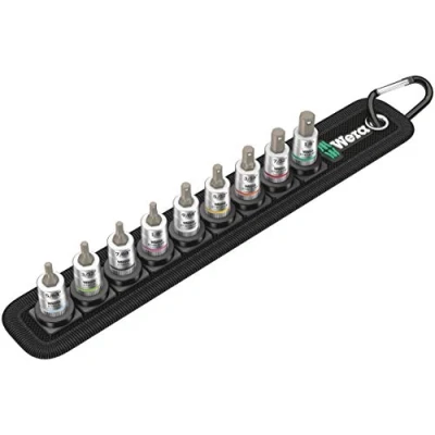 Immagine di Wera Kit inserti a bussola 1/4 (6.3 mm) 11 parti 05003884001