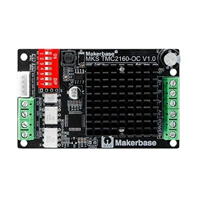 Immagine di Driver motore passo MKS TMC2160 OC per stampante 3D 4,33 A ad alta coppia silenziosa corrente completamente compatibile controller di movimento TMC5160, supporto max 64 micropassi
