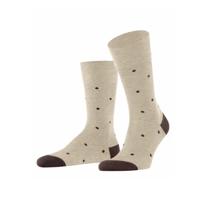 Immagine di Falke DOT SO Calze, Uomo, Taglia: 39 42, Taupe mel