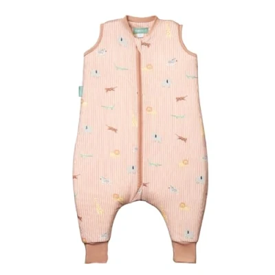 Immagine di molis&amp;co. Sacco nanna con piedini primaverile e autunno 1 tog Leggermente Imbotito 100% Cotone (Oeko TEX 100) Jungle (1 anno)