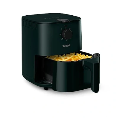Immagine di Tefal EY1303 Easy Fry Essential Friggitrice ad aria calda, capacità 3,5 l, risparmio energetico, controllo della temperatura regolabile, timer, rivestimento antiaderente, compatta, Forest
