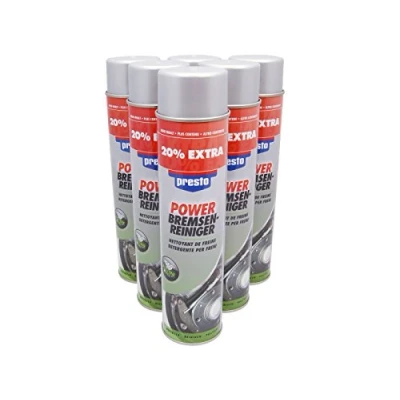 Immagine di Presto, Spray detergente per i freni, VPE(6), 600 ml, 6 pezzi