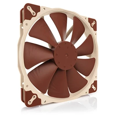Immagine di Noctua NF A20 5V PWM, Ventola Silenziosa di Qualità Premium con Cavo Adattatore USB, 4 Pin, Versione da (200x30 mm, Marrone)