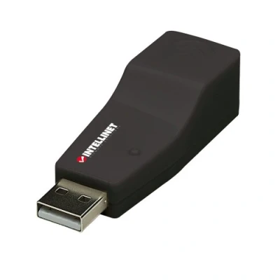 Immagine di Manhattan Adattatore USB 2.0 Con Porta Ethernet Lan 100 Mbps