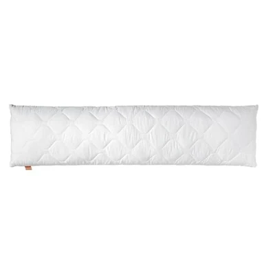 Immagine di sleepling 195857 cuscino per letto imbottitura Cuscini laterale Oekotex lavabile 60 gradi Prodotto in UE Garanzia di taglia 40 x 105 cm, bianco