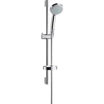 Immagine di Hansgrohe 27776000 Doccia Croma 100 Vario EcoSmart/Unica&#039;C, Argento, Cromo, 0.65 m set