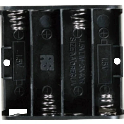 Immagine di Takachi SN34S Portabatteria 4x Stilo (AA) Connettore a scatto (L x L A) 61.9 57.2 15 mm