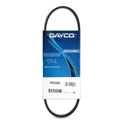 Immagine di DAYCO 3PK576EE Cinghia Poly V 576,0 3 PEUGEOT: 208 I Hatchback, 308 II CITROËN: C3 Aircross 2, II, OPEL: Crossland X mister auto,