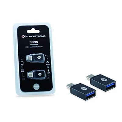 Immagine di CONCEPTRONIC DONN03G Adattatore OTG USB 3.2 Gen 1 su A, confezione da 2