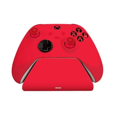 Immagine di Razer Base di Ricarica Rapida Universale per Xbox Caricabatterie Rapido controller (Ricarica Rapida, Compatibilità Universale, Sistema a Contatto Magnetica) Pulse Red
