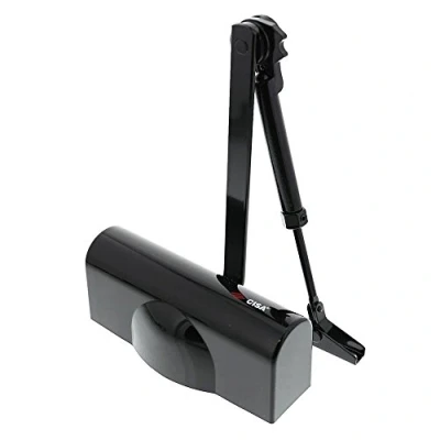 Immagine di CISA 1C141603044, Chiudiporta con Arresto Smart Plus 2, Nero