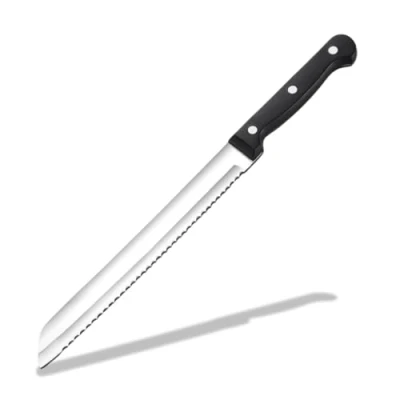 Immagine di PARENCE. Coltello da pane/coltello cucina in acciaio inossidabile con bordo seghettato e manico ergonomico 18cm