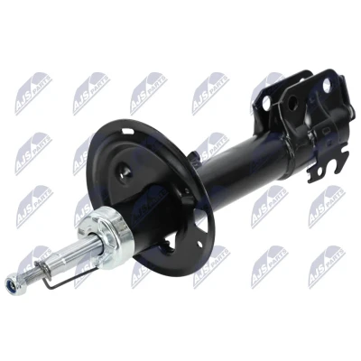 Immagine di NTY A TY 057 Ammortizzatore Assale anteriore Dx pressione del gas doppio tubo tipo McPherson Spina superiore, Collare inferiore